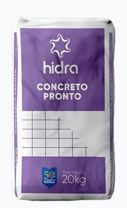 Concreto Pronto Hidra 20kg